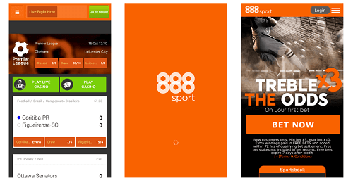 888 Sports Mobile Betting App